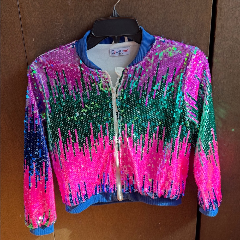 Colorful Sequin Jacket